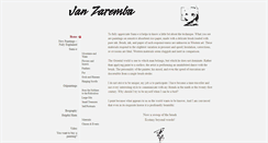 Desktop Screenshot of janzaremba.com
